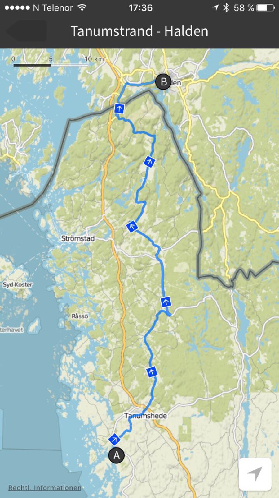 Tanumstrand - Halden (Nor)